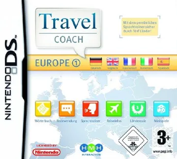 Travel Coach - Europe 1 (Europe) (En,Fr,De,Es,It) box cover front